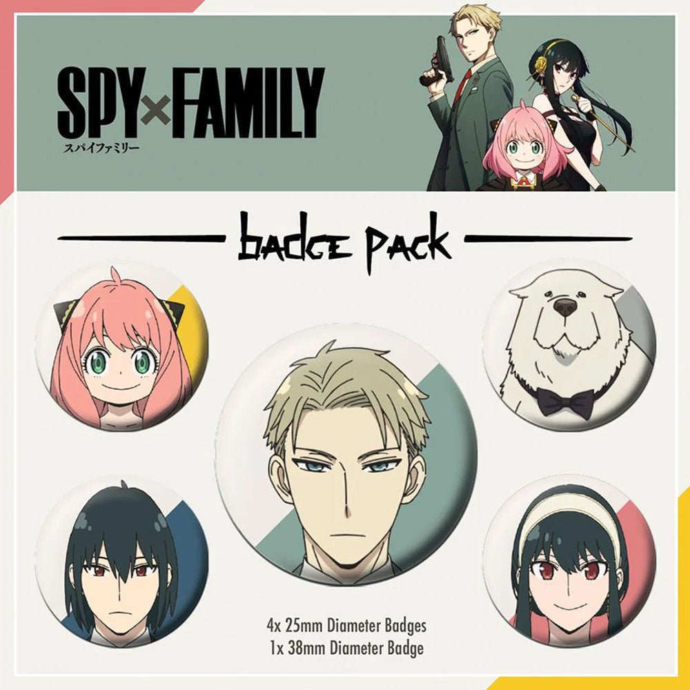 SPYxFAMILY スパイファミリー - SPYxFAMILY / 5個セット / バッジ - PGS